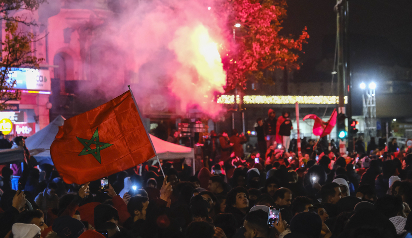 Maroko, fanoušci, MS Katar