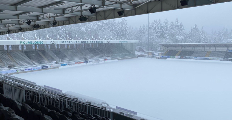 Jablonec, sníh