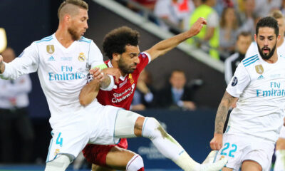 Sergio Ramos, Mohamed Salah, Real Madrid, Liverpool