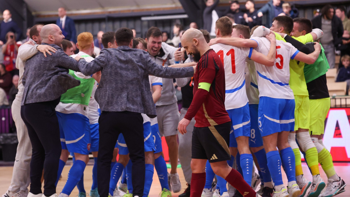 Česko Belgie Futsal