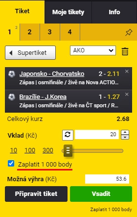 Jak využít Fortuna věrnostní body