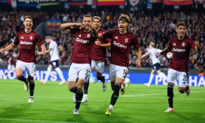 Lukáš Haraslín, Veljko Birmančevič, Qazim Laci, AC Sparta Praha