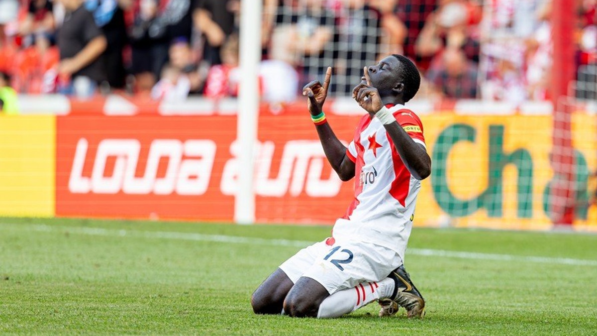 Malick Diouf Slavia Praha