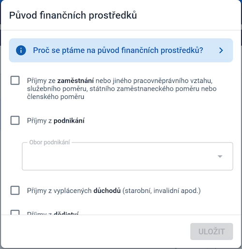 Potvrzeni uctu Pluso v Chance