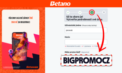 Betano promo kód