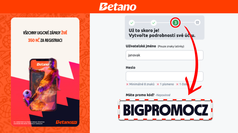 Betano promo kód 2024