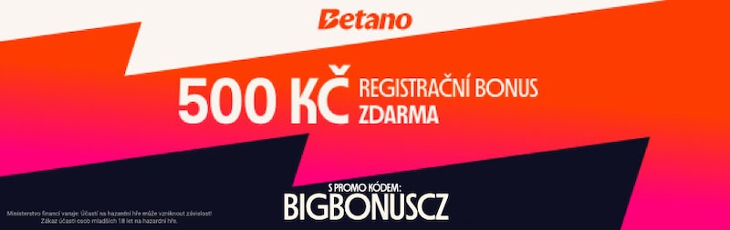 Betano registrační bonus