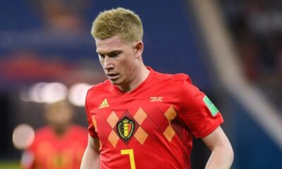 Kevin De Bruyne v belgickém dresu