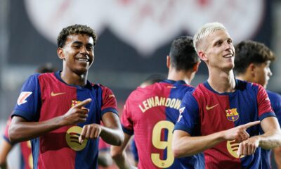 lamine yamal, dani olmo, fc barcelona